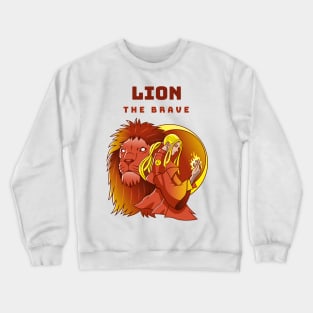 LION THE BRAVE Crewneck Sweatshirt